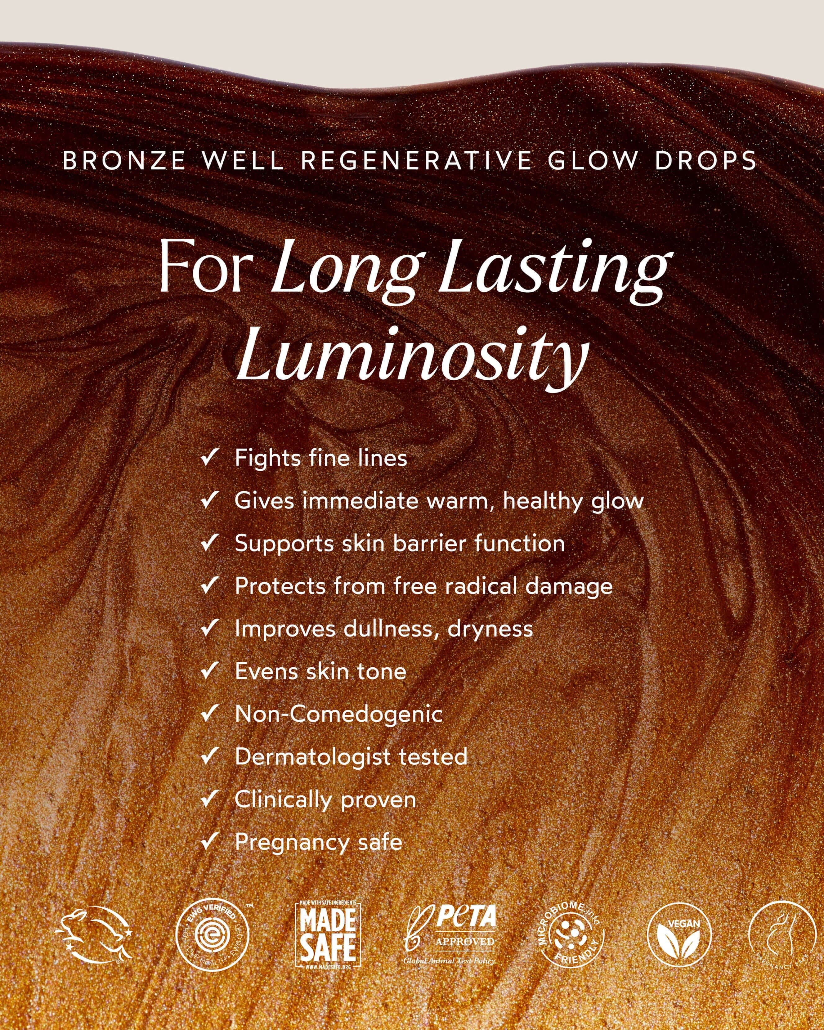 Bronze Well Regenerative Glow Drops 3